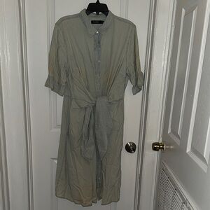 Ralph Lauren Light Sage Button-Front Shirt